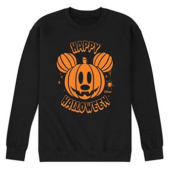 Disney's Mickey Mouse Men's Pumpkin Fleece Sweatshirt