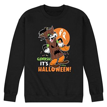 Disney's Goofy Men's Gawrsh It's Halloween Fleece Sweatshirt