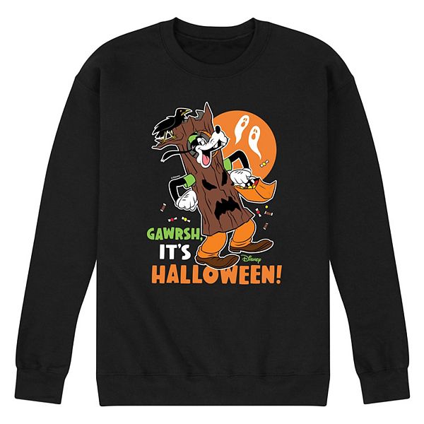 Disney's Goofy Men's Gawrsh It's Halloween Fleece Sweatshirt