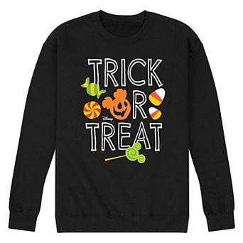 Disney's Mickey Mouse Men's Trick Or Treat Fleece Sweatshirt