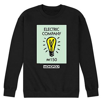 Men's Monopoly Electric Company Fleece Sweatshirt