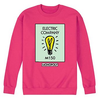 Men's Monopoly Electric Company Fleece Sweatshirt