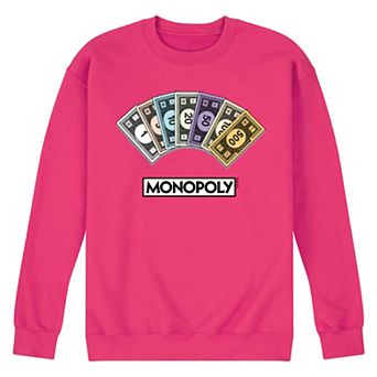 Men's Monopoly Money Stack Fleece Sweatshirt