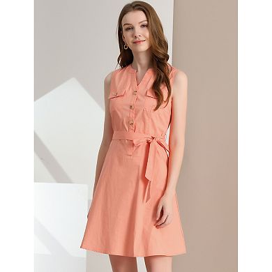 Crew Neck Summer Dress Women T-Shirt Dress