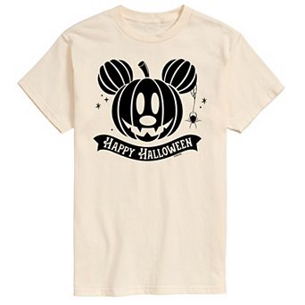 Disney's Mickey And Minnie Mouse Men's Scared Shadows Graphic Tee