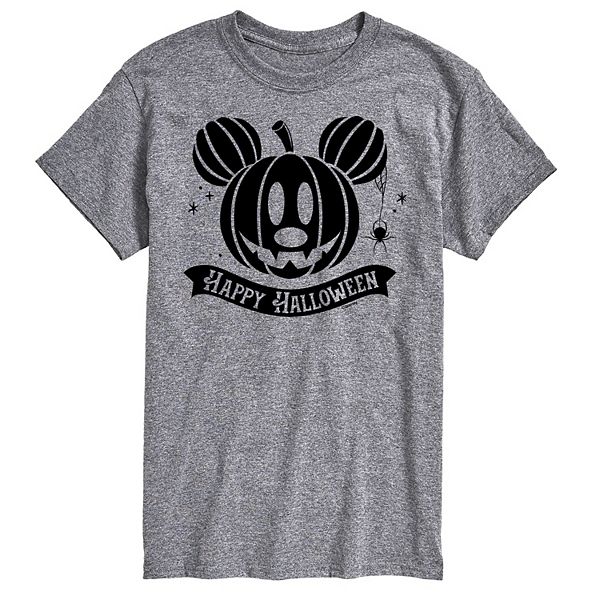 Disney's Mickey And Minnie Mouse Men's Scared Shadows Graphic Tee