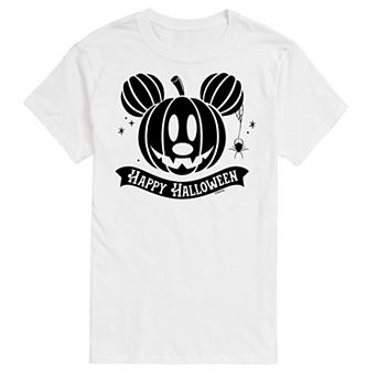 Disney's Mickey And Minnie Mouse Men's Scared Shadows Graphic Tee