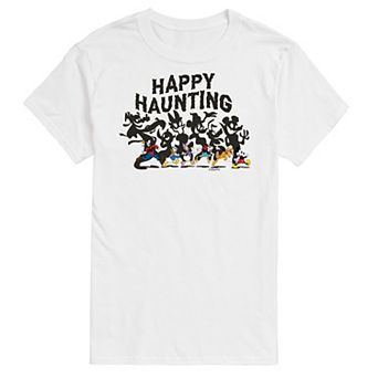 Disney's Mickey Mouse & Friends Men's Happy Haunting Graphic Tee