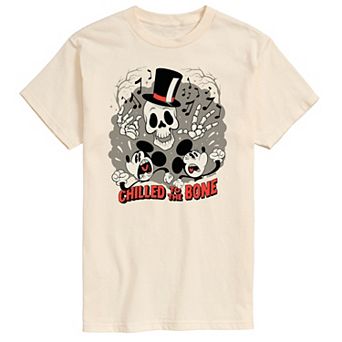 Disney's Mickey Mouse Men's Chilled To The Bone Graphic Tee
