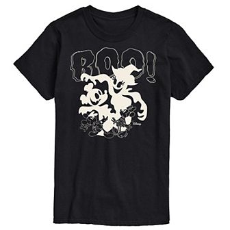 Disney's Mickey & Minnie Mouse Men's Boo Graphic Tee