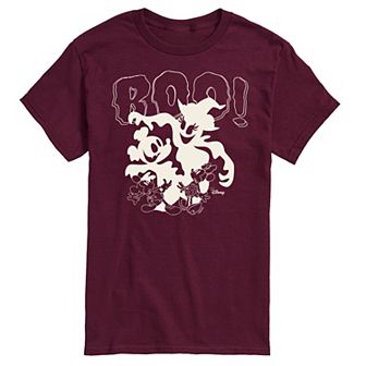 Disney's Mickey & Minnie Mouse Men's Boo Graphic Tee