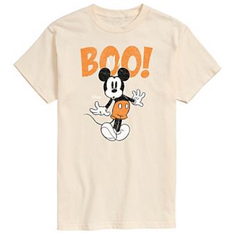Disney's Mickey Mouse Men's Scared Boo Graphic Tee