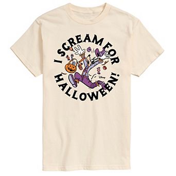 Disney's Goofy Men's I Scream For Halloween Graphic Tee