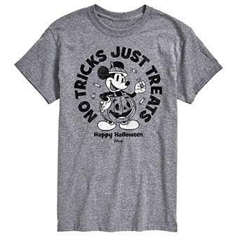 Disney's Mickey Mouse Men's No Tricks Just Treats Graphic Tee