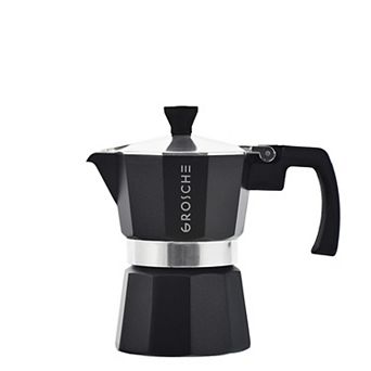 GROSCHE Milano Stovetop Espresso 3 cup Moka Pot Coffee Maker