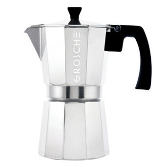 GROSCHE Milano Stovetop Espresso 9 cup Moka Pot Coffee Maker