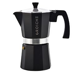 Shop Grosche Milano Stovetop Espresso Maker, 3 Cup Moka Pot Bundle