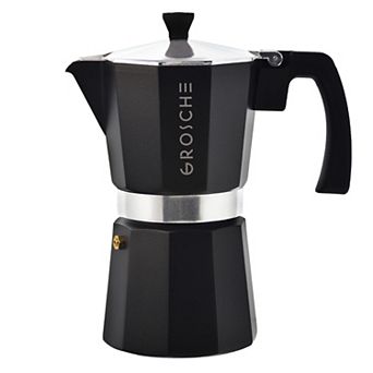 GROSCHE Milano Stovetop Espresso 12 cup Moka Pot Coffee Maker