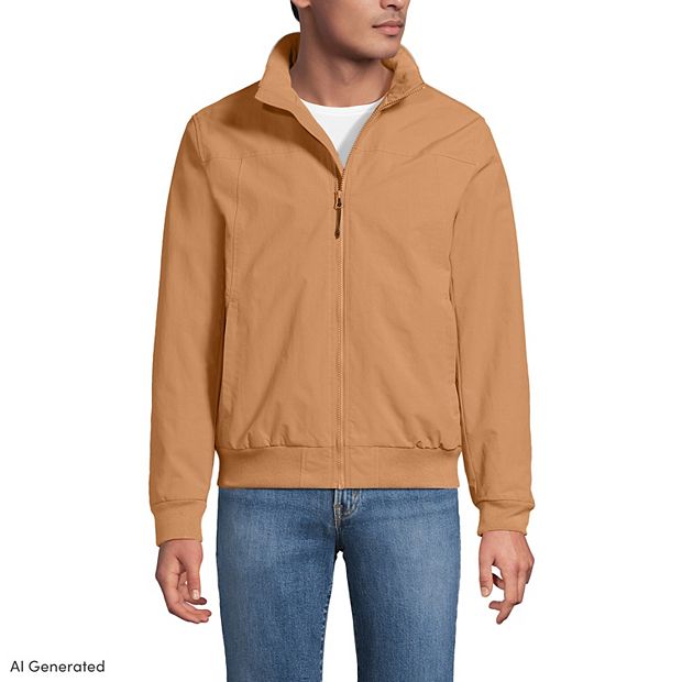 Men's Lands' End Classic Squall Bomber Jacket
