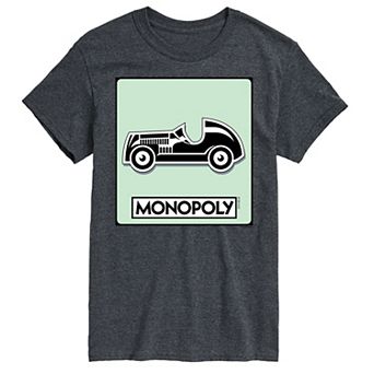 Men's Monopoly Car Game Token Graphic Tee