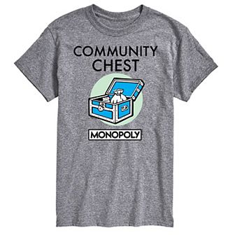 Men's Monopoly Community Chest Graphic Tee
