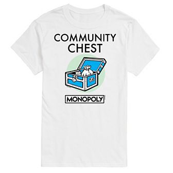 Men's Monopoly Community Chest Graphic Tee