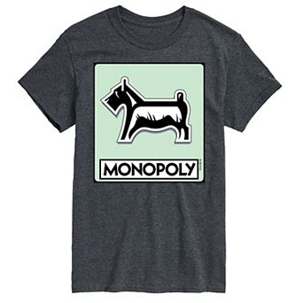 Men's Monopoly Dog Token Graphic Tee