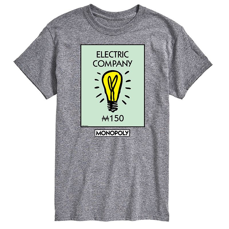Men's Monopoly Electric Company Graphic Tee,