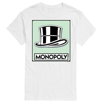 Men's Monopoly Hat Token Graphic Tee