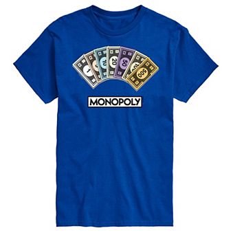 Men's Monopoly Money Stack Graphic Tee