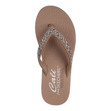 Skechers Cali® Meditation Made You Blush Women's Thong Sandals