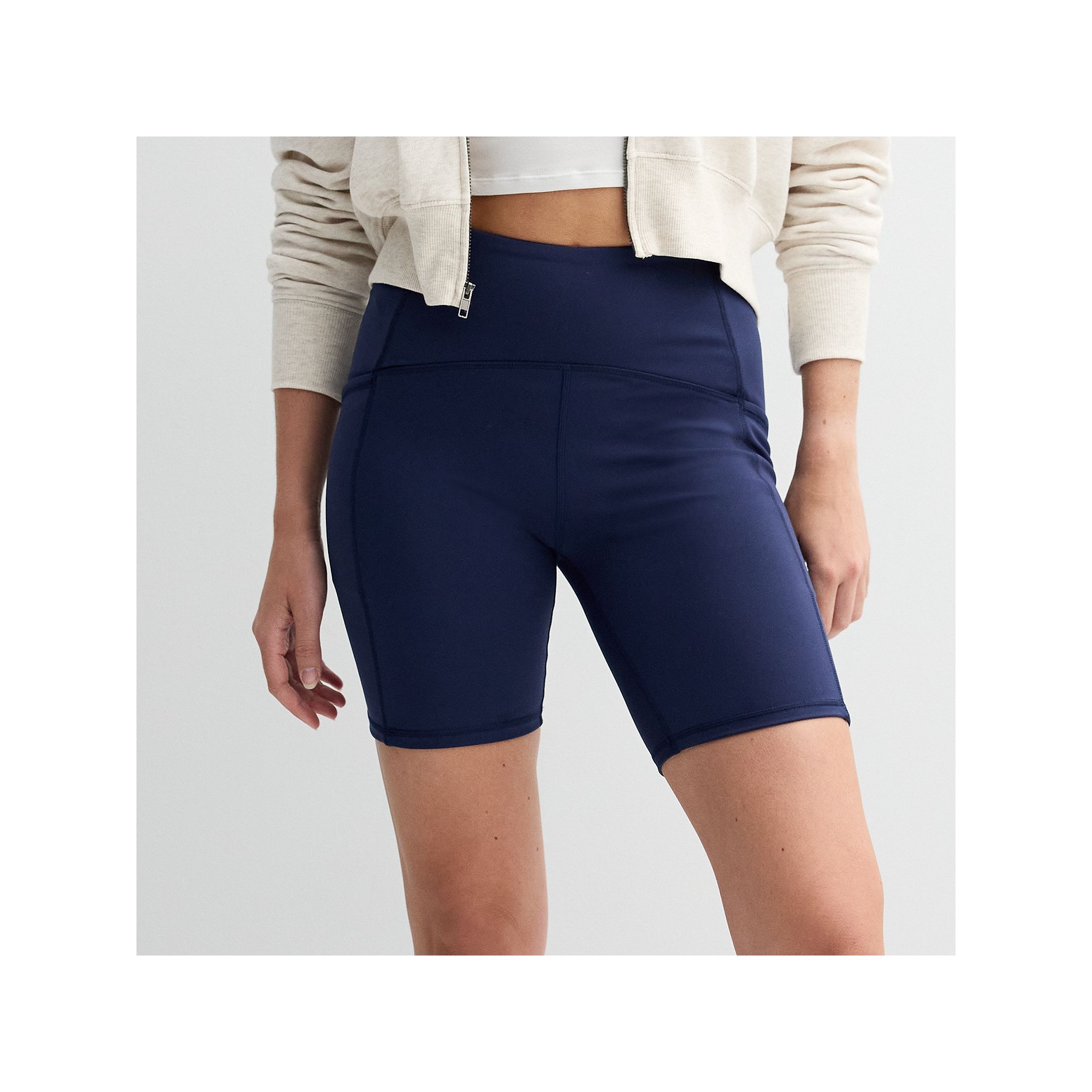 Juniors SO® Sporty Pocket Bike Shorts, Girls, Size: XS, Bayou Blue