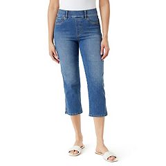 Hearts Of Palm Mid Rise Petite Capris - JCPenney