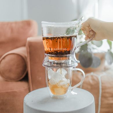 GROSCHE Aberdeen 17.7-oz. Easy Pour Tea Steeper Teapot