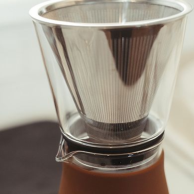 GROSCHE Amsterdam Pour Over Coffee Maker With Reusable Coffee Filter
