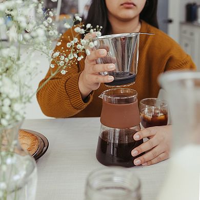 GROSCHE Amsterdam Pour Over Coffee Maker With Reusable Coffee Filter