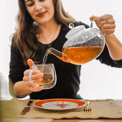 GROSCHE Cambridge Large Glass Infuser Teapot