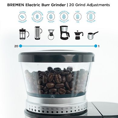 GROSCHE BREMEN BURR Electric Burr Coffee Grinder