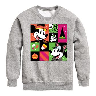 Disney's Mickey & Minnie Mouse Boys 8-20 Trick Or Treat Fleece Sweatshirt