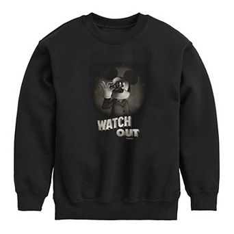Disney's Mickey Mouse Boys 8-20 Watch Out Fleece Sweatshirt