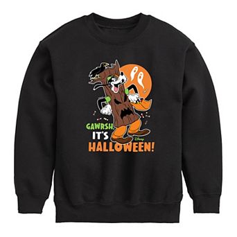 Disney's Goofy Boys 8-20 Gawrsh It's Halloween Fleece Sweatshirt