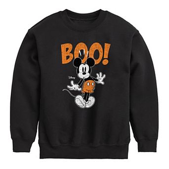 Disney's Mickey Mouse Boys 8-20 Scared Boo Fleece Sweatshirt