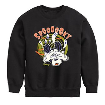 Disney's Mickey Mouse Boys 8-20 Spooky Glow Fleece Sweatshirt