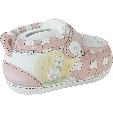 Precious Moments "Jesus Loves Me" Bootie Ceramic Bank