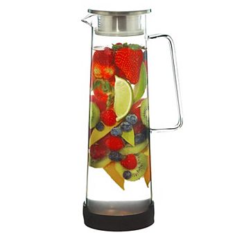 GROSCHE BALI Large Infused Glass Water Pitcher