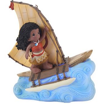 Precious Moments Disney's Moana Find Your Strength Beneath The Surface LED Resin Figurine