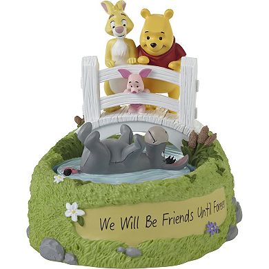 Disney's Winnie The Pooh We Will Be Friends Until Forever Musical Table Decor by Precious Moments