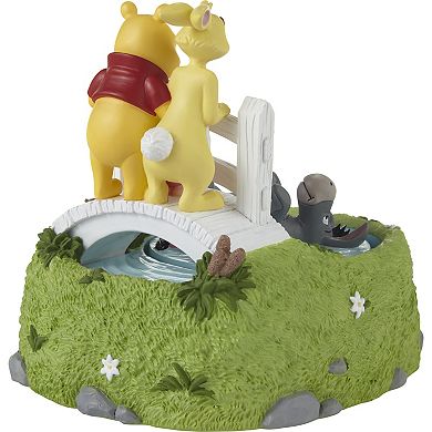 Disney's Winnie The Pooh We Will Be Friends Until Forever Musical Table Decor by Precious Moments