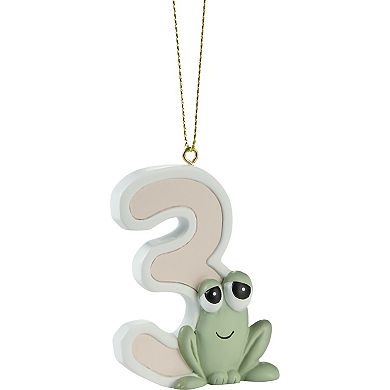 Precious Moments This Year You're Three Christmas Ornament