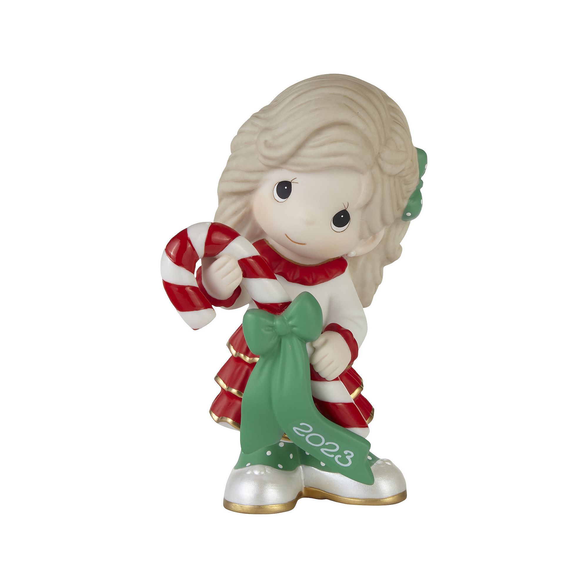 Precious Moments Sweet Christmas Wishes 2023 Porcelain Figurine Table Decor